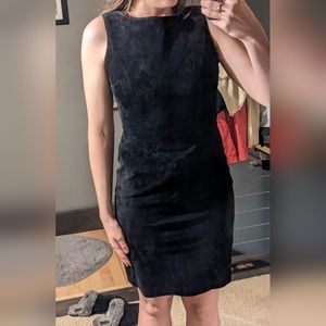 Vintage Valerie Stevens Suede Dress